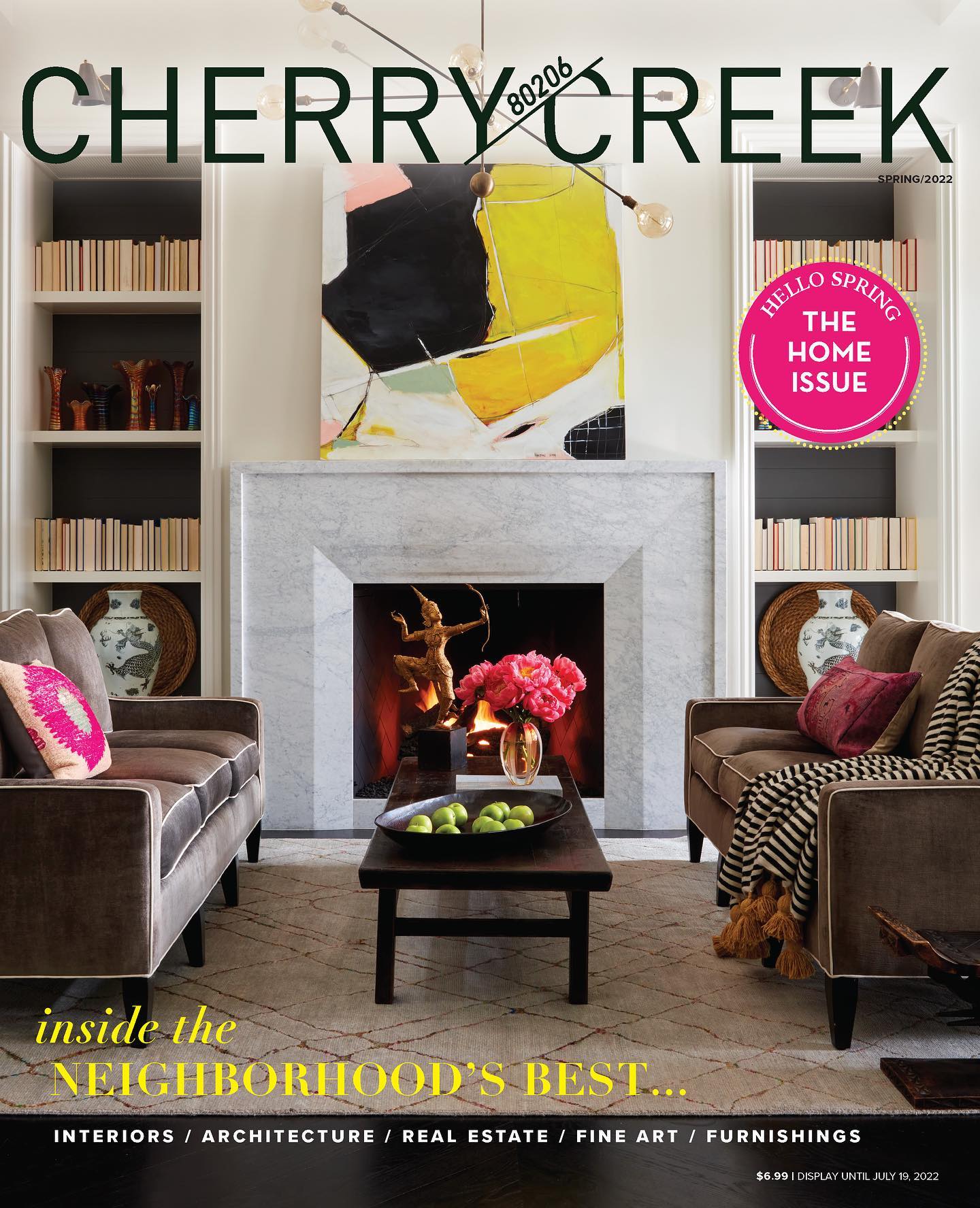 Our new issue is LIVE! In our first ever HOME ISSUE, we chat with the designers, architects, real estate pros and retailers who make Cherry Creek feel like home. Link in bio. 

Cover Image by Roger Davies, Cover Interior Design by Andrea Monath Schumacher, for Vibrant Interiors: Living Large at Home
.
.
.
.
#denverinteriordesign #denverrealestate #luxuryinteriors #cherrycreekrealestate #denverdesigners #denvermagazine #cherrycreeknorth #luxurydenver #cherrycreekhomes