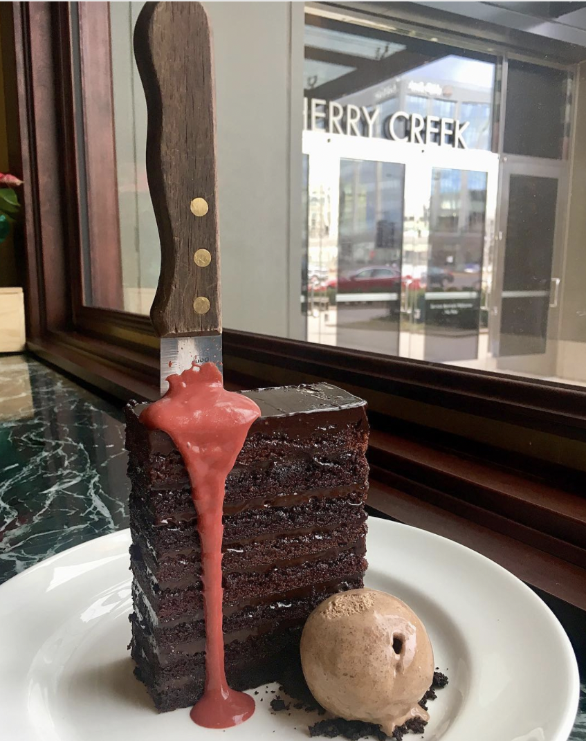 801 Chophouse Chocolate Cake