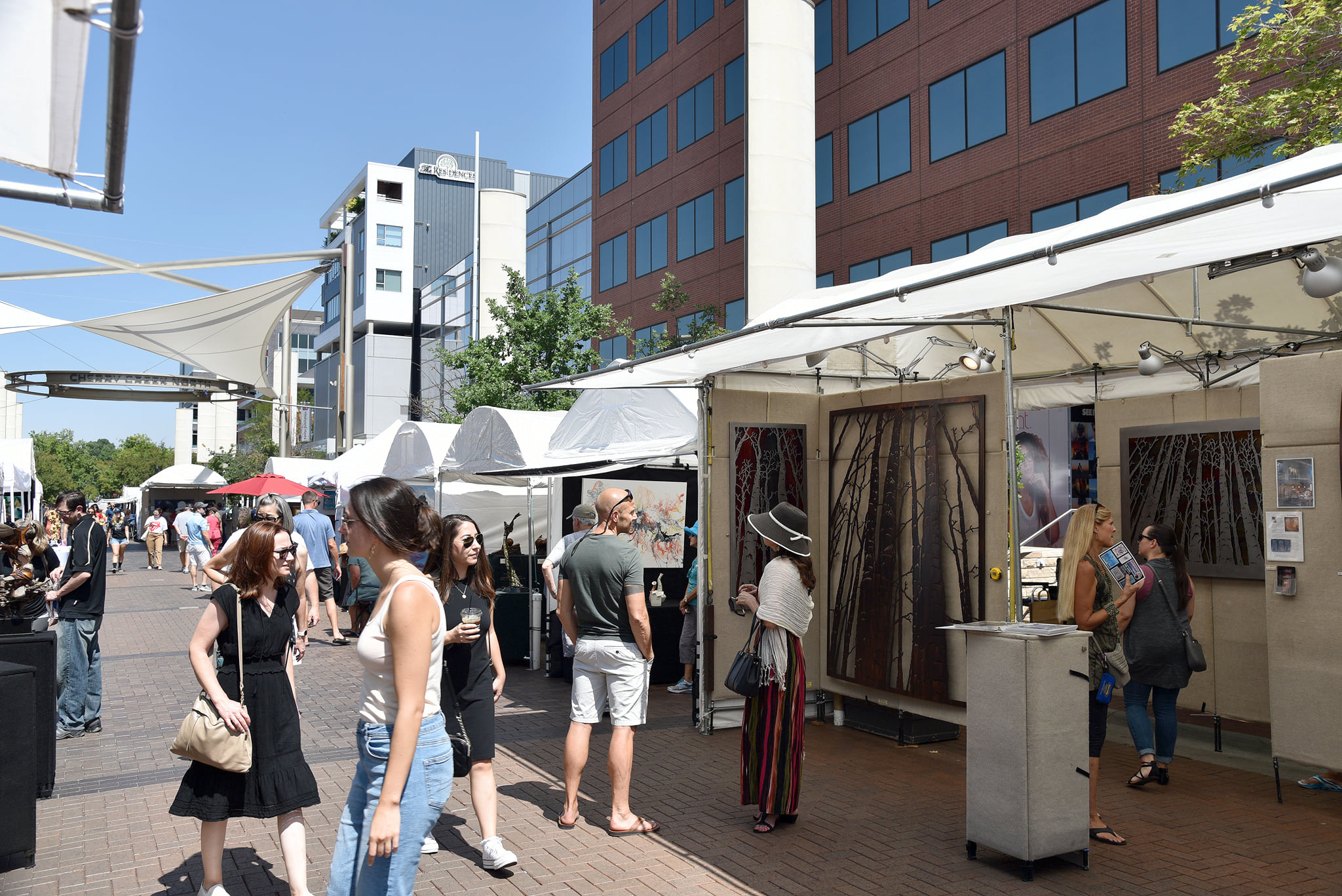 Cherry Creek North Smash in the Square art festival Denver Colorado Summer 2022 Cherry Creek Magazine